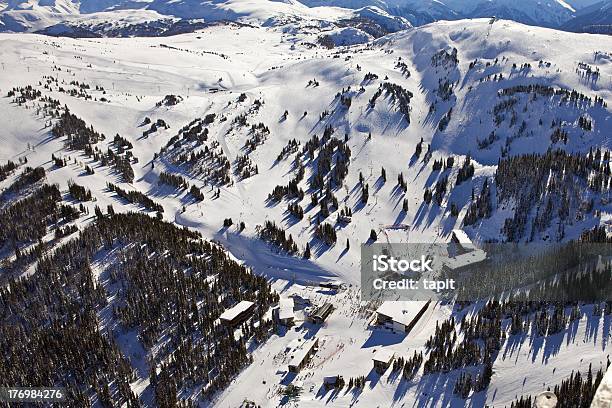 Sunshine Village Ski Resort Mount Standish Stockfoto und mehr Bilder von Luftaufnahme - Luftaufnahme, Provinz Alberta, Abenteuer