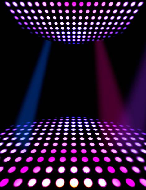 dance floor disco affiche fond - dance floor dancing floor disco dancing photos et images de collection