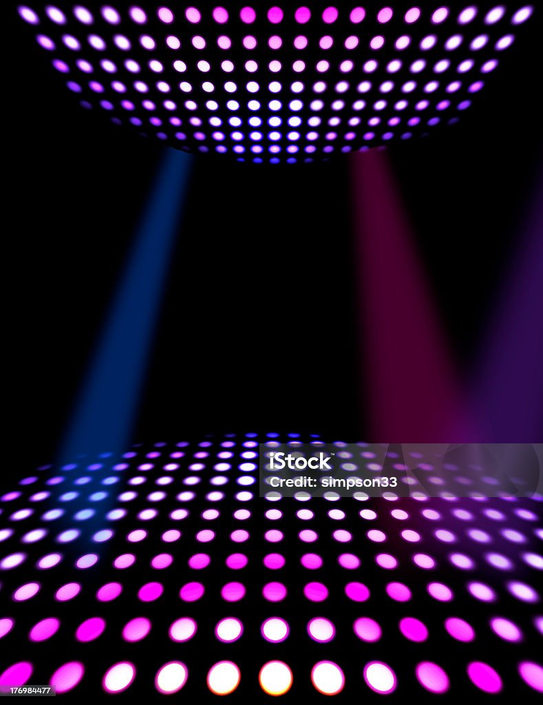 Dance floor disco poster background Disco Dancing Stock Photo