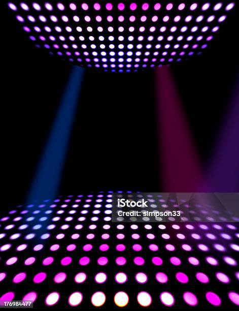 Dance Floor Disco Poster Background Stock Photo - Download Image Now - Disco Dancing, Flooring, Nightclub