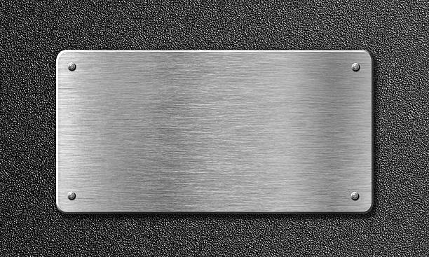 istock stainless steel metal plate 176985075