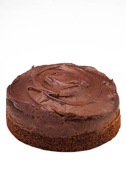 Belgian Chocolate Cake stock photo