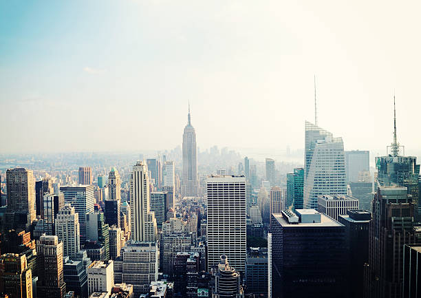istock New York City view with Empire State building 176986340