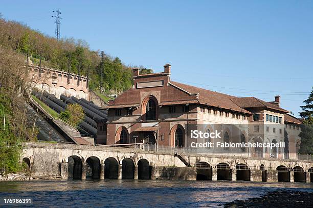 Hydroelectric Power Station Stock Photo - Download Image Now - 1900-1909, 1906, 20th Century Style