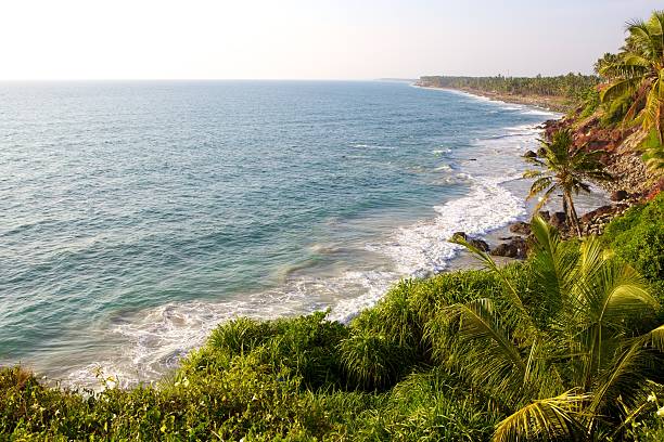 istock Coast line in Varkala, Kerala, India 176986689