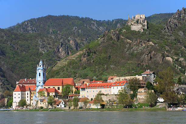 istock View of Durnstein on the Danube River 176986839