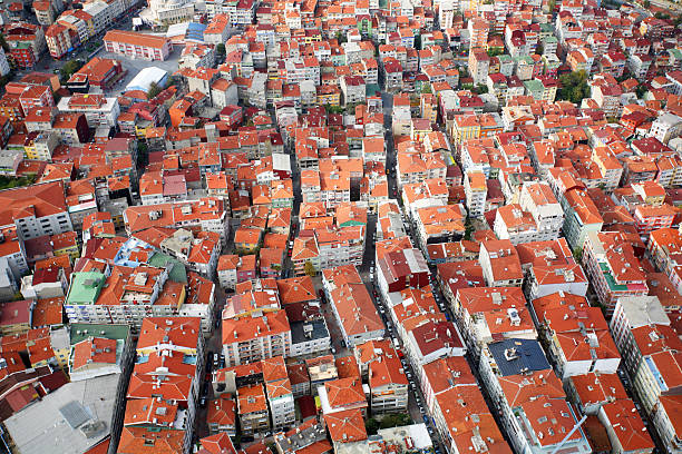 Roofs stock photo