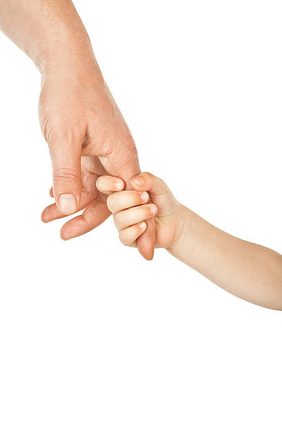 istock Father giving hand to a child 176989395