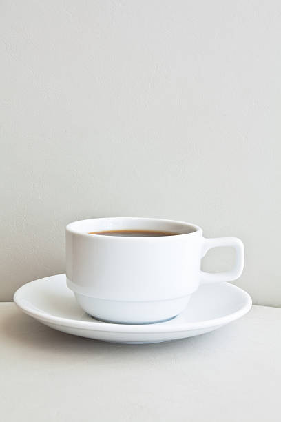 Coffee cup on sofa stock photo