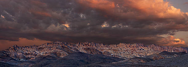 istock Panoramic of Gabbs Mountain Range at Sunset 176990028