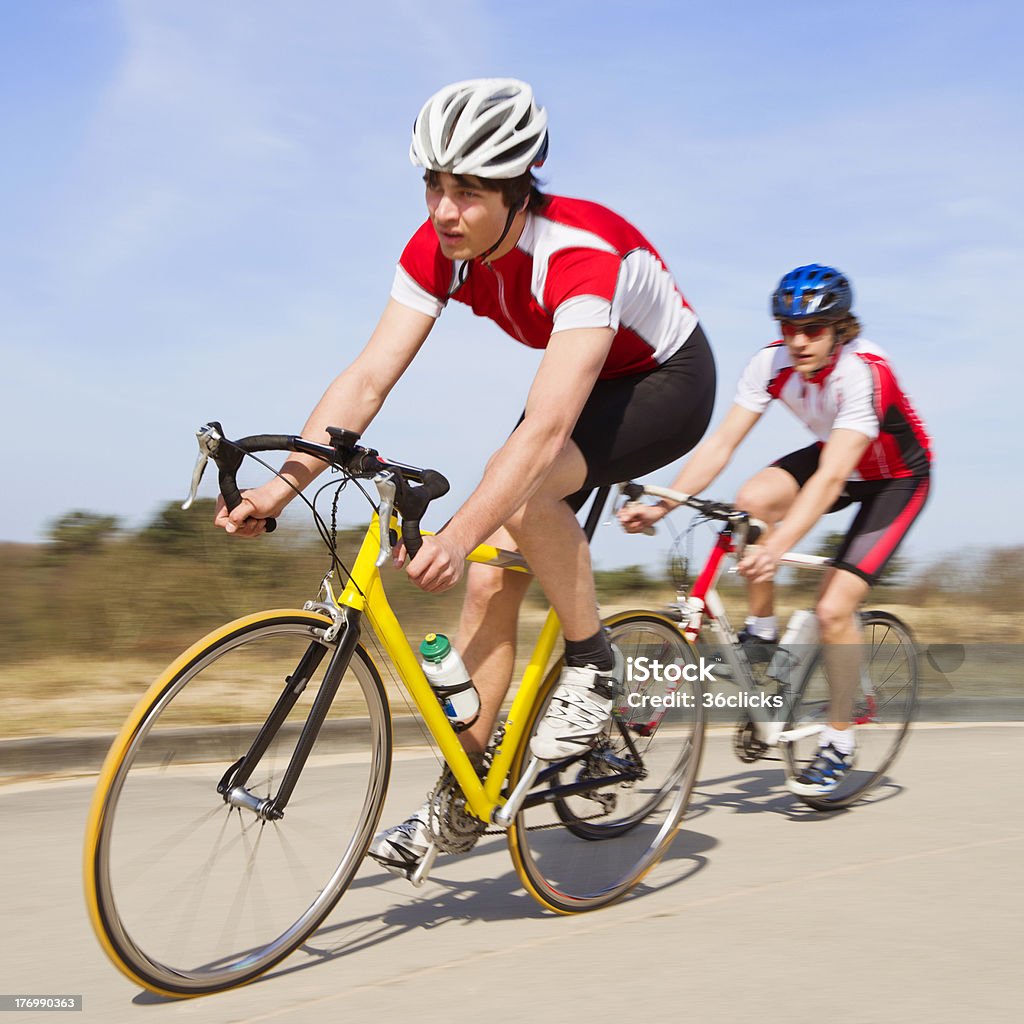 Corrida de Velocidade ciclistas - Royalty-free Ciclismo Foto de stock