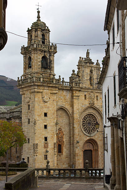 Famous Church in (Mondo&#195;&#177;edo, Spain) stock photo