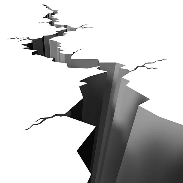 istock Earthquake cracked ground floor 176992458