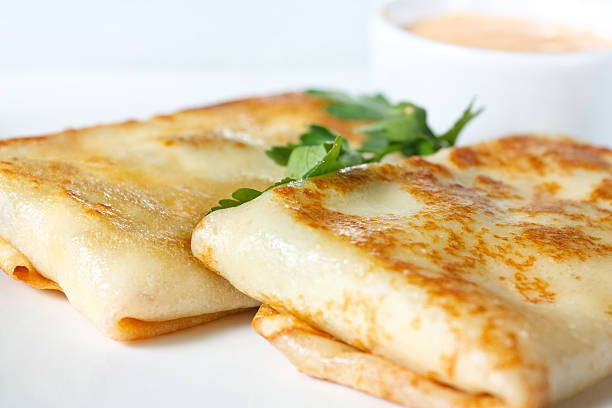 istock Pancakes with chicken and mushrooms 176992761