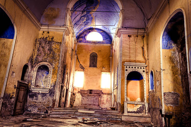istock Ruined church 176993305