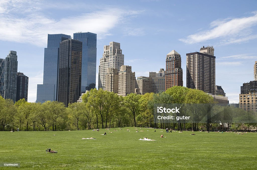 La ville de New York, Central Park - Photo de Admirer le paysage libre de droits