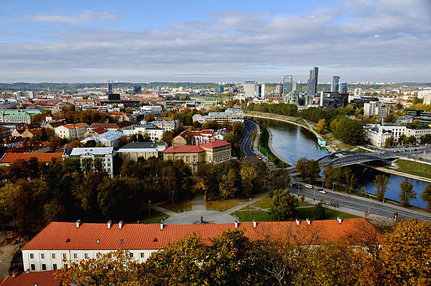 istock Aerial view of Vilnius, Lithuania 176994157