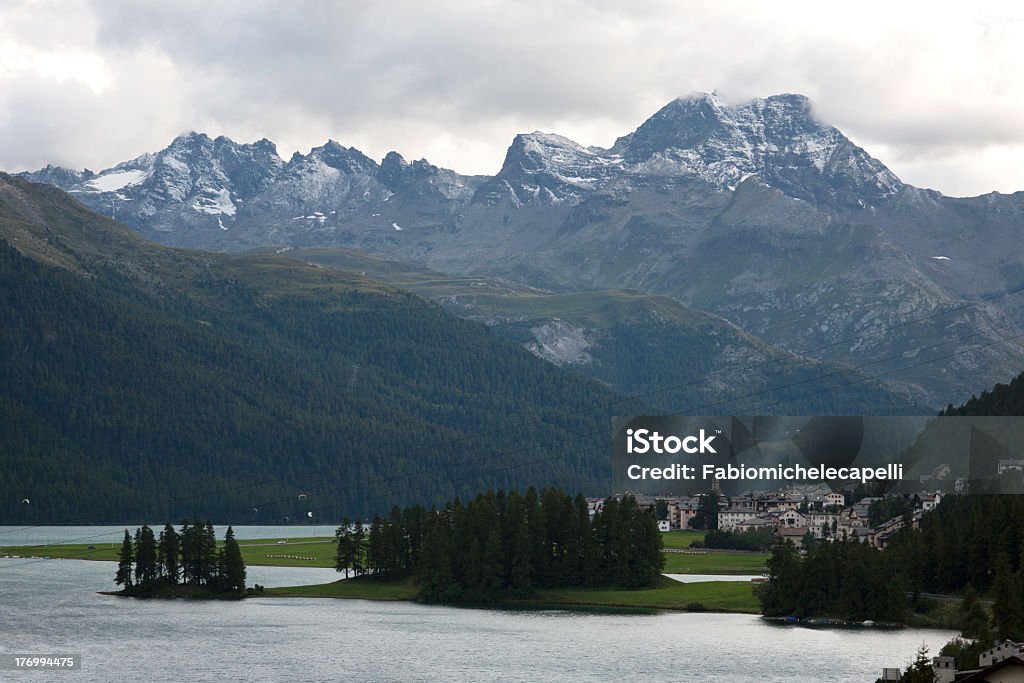 Silvaplana.Engadine-Schweiz - Lizenzfrei Engadin Stock-Foto