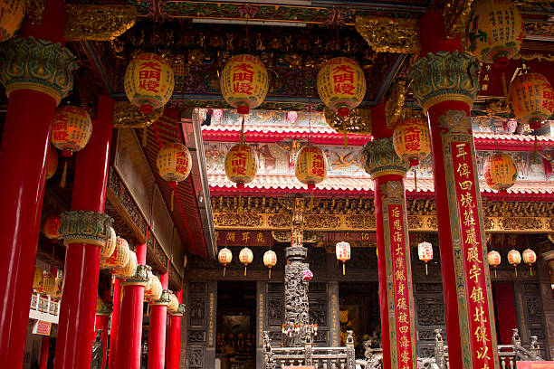 istock Buddhist Temple in Tienan 176994844