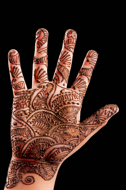 istock Henna (Mehndi) on a little girl's hand 176995420