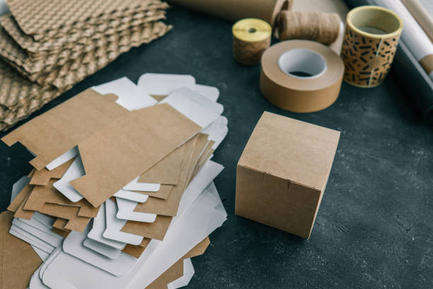 istock Craft box close-up with space for your logo 1769955822