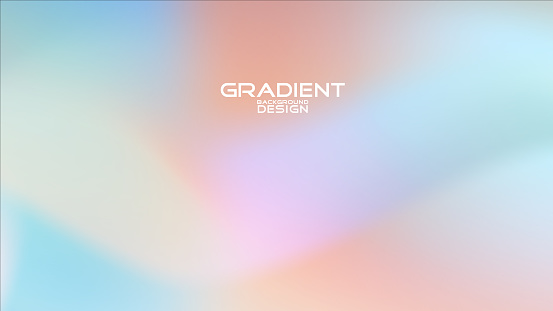 Gradient Style Examples Gradient Style Background Design With Colorful Wave Stock Illustration ...