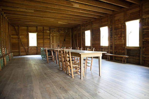 istock Old Meeting Hall in Texas 176997783