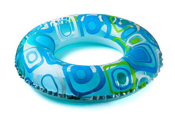 tubo gonfiabile - swimming tube inflatable circle foto e immagini stock