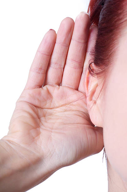 istock Young woman listening 176999174
