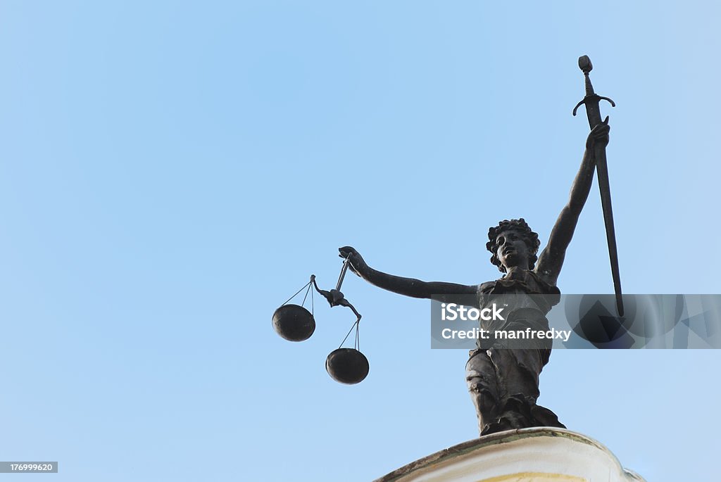 Justitia - Foto stock royalty-free di Legge