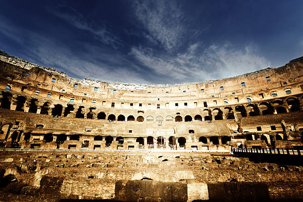 Colosseum in Rome, Italy "Colosseum in Rome, Italy" inside the colosseum stock pictures, royalty-free photos & images