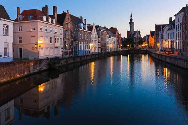 istock Night view of Brugge (Bruges) 176999875
