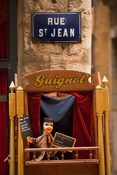 Photo of Guignol Puppet Show Stage