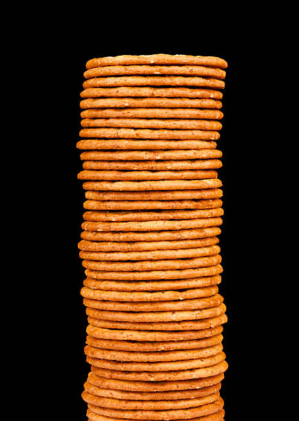 Pile Of Crackers stock photo