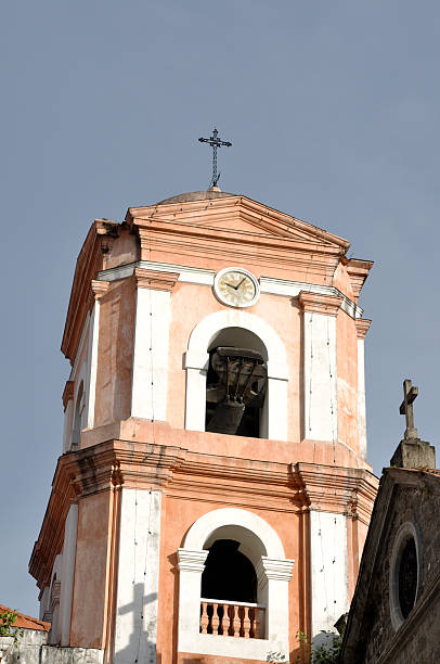 Vintage Catholic Church Building stock photo