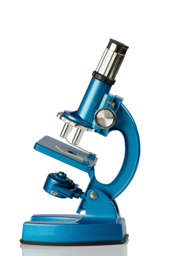 Microscopio azul photo