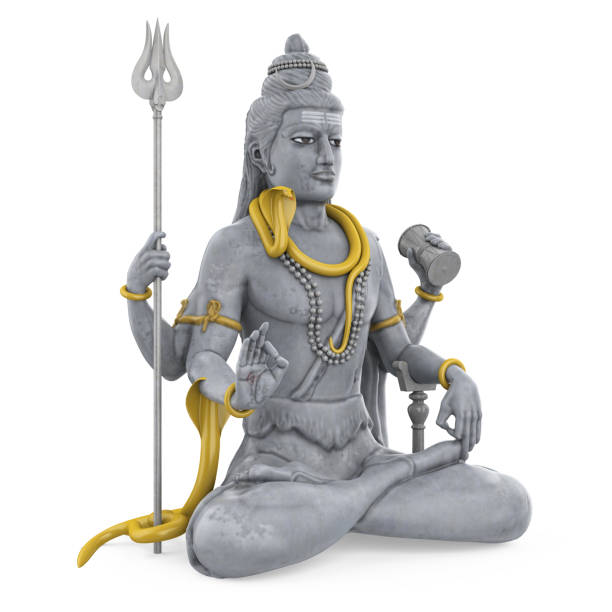 istock Statue of Lord Shiva Isolated 1770027067