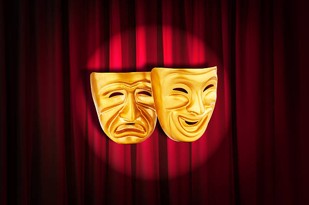 istock Theatre performance concept with masks 177003188