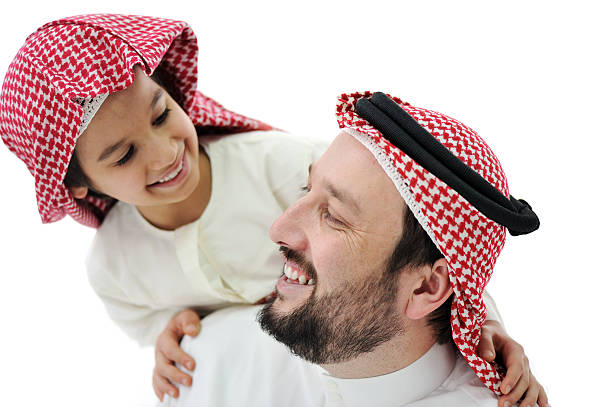 istock Arabic Muslim father and son 177004343