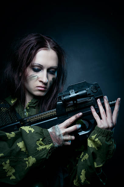 istock Military girl 177006195