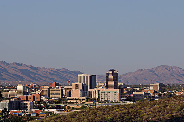 istock Tucson Skyline and Downtown Against Distant Mountains 177006436