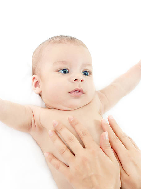 istock Massage of  little baby 177006769