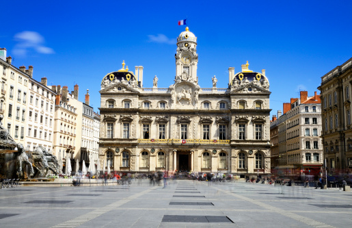 Lyon, Francia, city hall photo