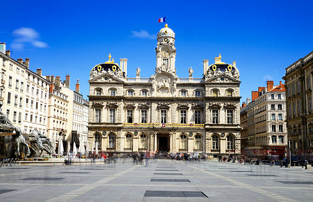 istock Lyon, city hall, France 177007574