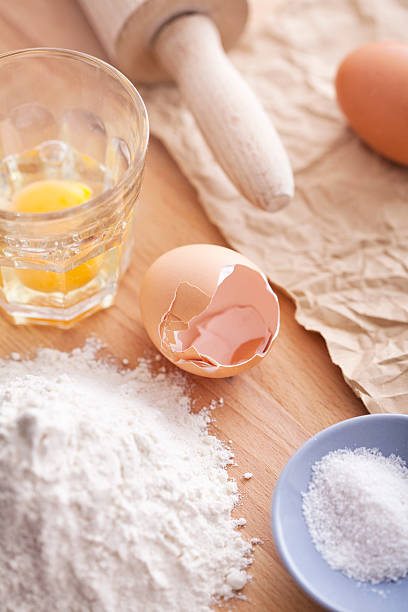 pasta ingredients stock photo