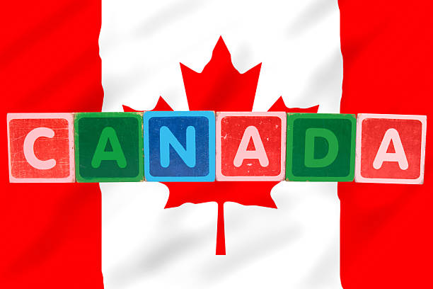 istock canada and flag in toy block letters 177008195