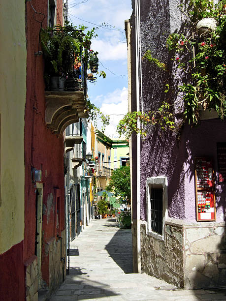 istock Narrow alley in Mexico 177008452