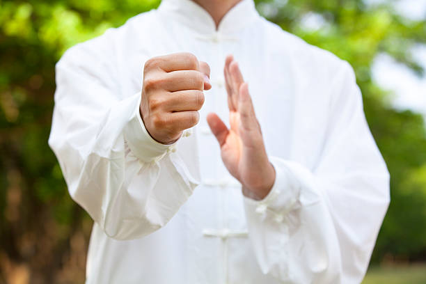 hand of kung fu man