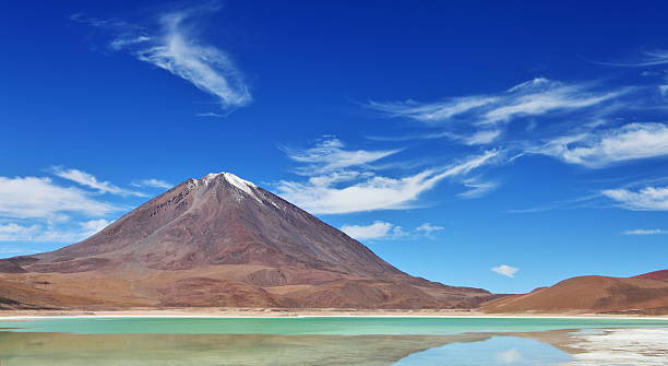 istock Volcano Licancabur and Laguna Verde 177008758