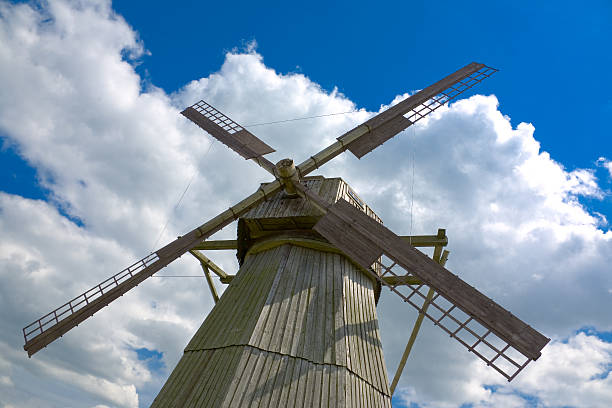 windmill stock photo